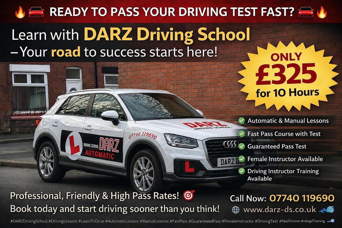 automatic driving lessons botlon